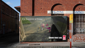St John Ambulance Victoria's ‘If it happens at home’ via Town Square