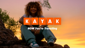 KAYAK's ‘Now You’re Travelling’ via Cummins&Partners
