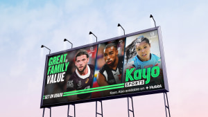 Kayo Sports 'Great Family Value' via BALBOA