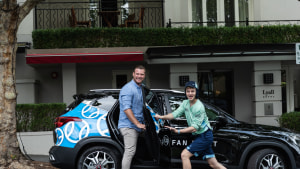 Uber and Kia join forces at Australian Open