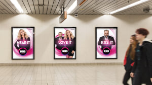 Kyle and Jackie O's faces plaster Sydney in anniversary push