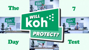 Koh chucks all manner of filth on a kitchen bench in a Facebook Live event via The Royals