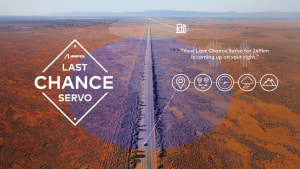 Ampol's 'Last Chance Servo' via ARN and Saatchi & Saatchi