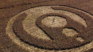 LEGO Australia builds a crop circle in regional NSW via Thrive PR