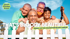The World's Greatest Shave's 'That's Bloody Beautiful' via Jack Nimble