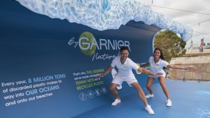 Garnier goes from 'Coast to Court' at Australian Open