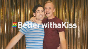 Medibank says it's better with a kiss