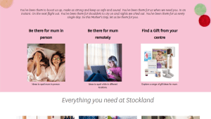 Stockland shows support for mums on Mother's Day
