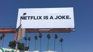 Netflix trolls itself with guerrilla outdoor campaign 