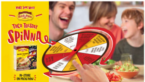 Old El Paso and Thinkerbell add a 'spin' to dinner time