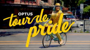 Optus ‘Pride blooms from Yes’ via Apparent 