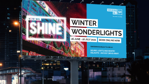 Sovereign Hill and littleBIG celebrate the launch of Winter Wonderlights