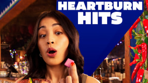Quick-Eze 'Pop it when heartburn hits' via Ogilvy