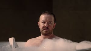 Ricky Gervais perfects art of not giving a crap in new Optus spot