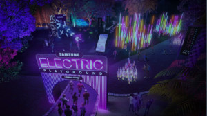 Samsung partners with Vivid Sydney to create a light-filled playground