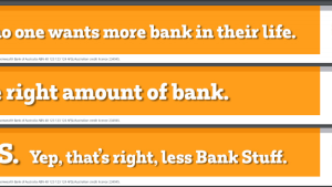 Bankwest cuts the BS with new ‘Bank Less’ campaign 