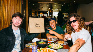 Uber Eats' and Peking Duk 'Eat Local' via Hello Social