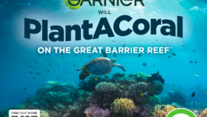 Garnier's ‘PLANT A CORAL’ via Hotglue 