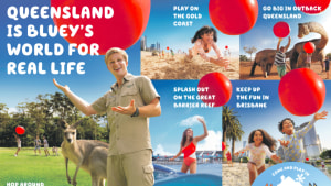 Tourism & Events Queensland launches 'Queensland is Bluey’s world for real life'
