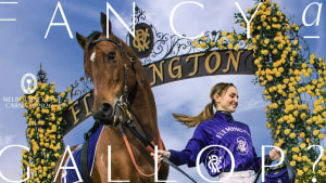 Victoria Racing Club ‘Fancy a Gallop?’ via Thinkerbell 