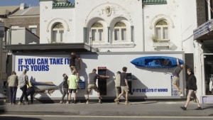 Selleys Liquid Nails 'If you can take it, it's yours' via Howatson+Company