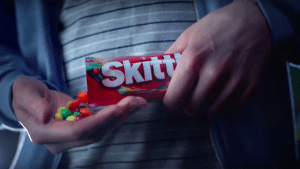 Skittles Super Bowl ad channels young love
