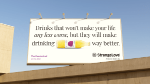 StrangeLove Beverage Co's 'Drinks for drinks’ sake'