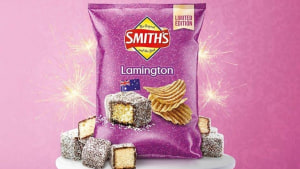 Smith's launches limited-edition lamington potato chip