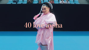 Squealing Pig's ‘Summer of Love’ at the Australian Open via Splash