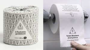 Sydney Water’s ‘Flushable Guidebook’ via It’s Friday