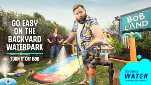 Bob's back for Sydney Water via Clemenger BBDO