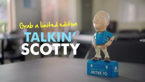 Mitre 10 taps into 'Talkin’ Scotty' for The Block via Edge