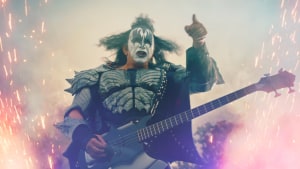 Gene Simmons with the 'The TABtouch' via Clemenger BBDO Sydney