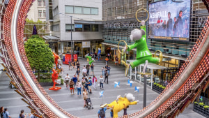 World Square swings into Lunar New Year with The Ratrobats
