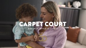 Carpet Court celebrates '50 Years of Living It' via Communicado