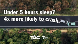 TAC wakes Victorians up to the risks of driving fatigue via Clemenger BBDO 