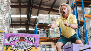 Dean Boxall lends his passion to boxing boxes for Brookvale Union's Vodka Passionfruit via Clemenger BBDO