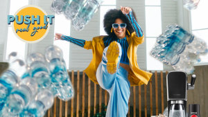 SodaStream's 'Push it real good!' via HeimatTBWA\