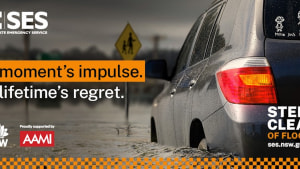 NSW SES ‘Steer Clear’ via The Idea Shed 
