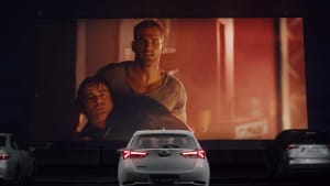 Toyota Corolla drives into the fourth wall