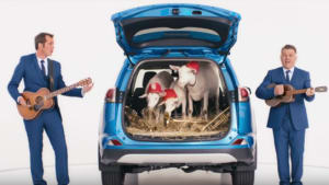 Toyota says anything goes - even a boot full of goats