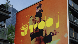 Triple J's new brand identity via Howatson+Company