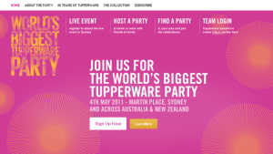 World's Biggest Tupperware Party