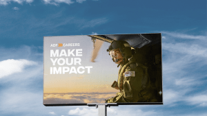 Australian Defence Force Careers' 'Unlike any other job' via VML