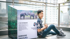 Samsung launches augmented reality wildlife sanctuary