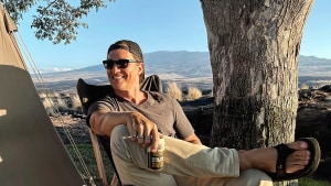 Wild Turkey and Matthew McConaughey in camping experience via Eleven