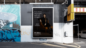 Lifeline's 'Suicide Doesn't Discriminate' via Thinkerbell