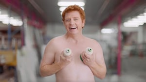 Wynstan with a Y strips down for first live action TVC via Paper Moose