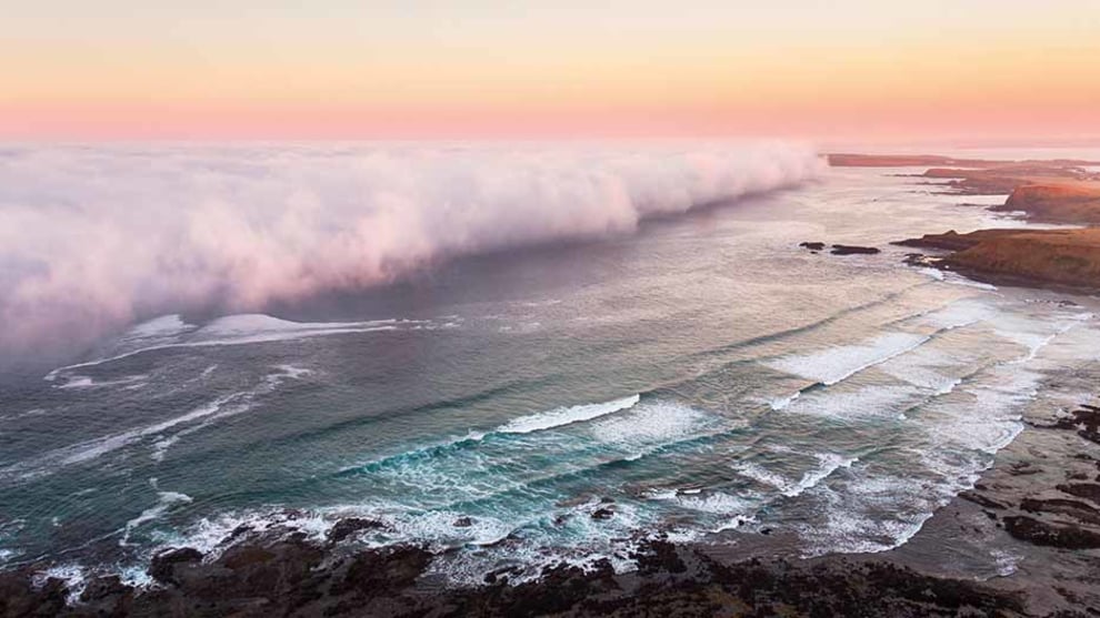 Sea fog, Phillip Island &copy; Hayden Smith, Airtight Aerials