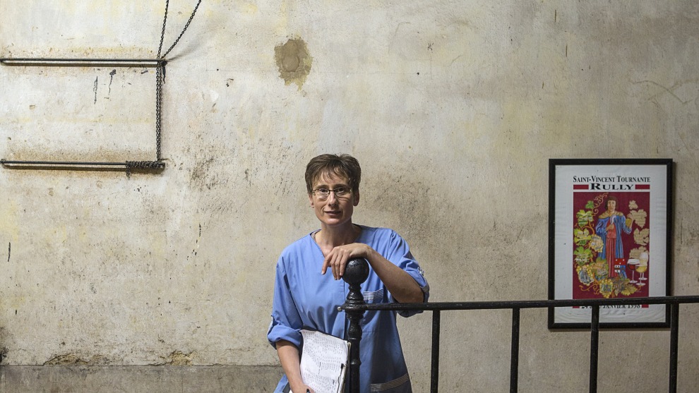Errazuriz Wine Photographer of the Year - People	Thierry Gaudill&egrave;re,	France. Worker at Maison Champy, Beaune, Burgundy	Champy is the oldest n&eacute;gociant of wines, founded in Beaune in 1726. It still produces wines in the very center of the town.